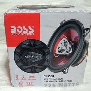 SALE! New BOSS Audio System CH5530 5.25" 3-Way Full Range Speakers (- 1 Pair )